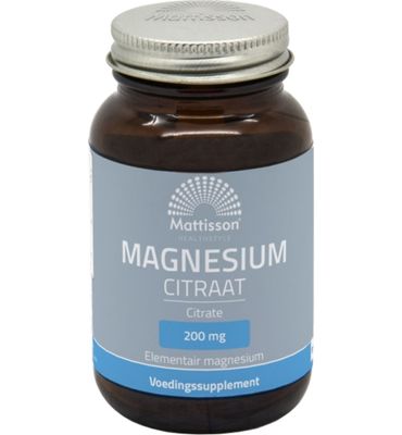 Mattisson Magnesium citraat 200mg (60tb) 60tb