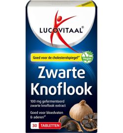Lucovitaal Lucovitaal Zwarte knoflook (30tb)