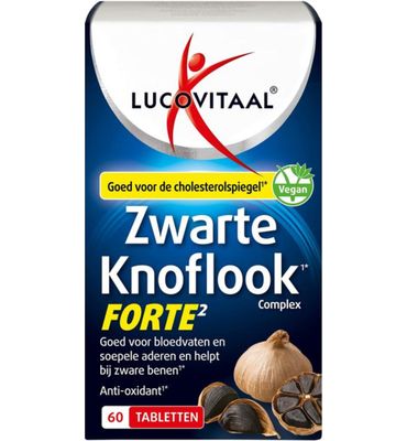 Lucovitaal Zwarte knoflook forte (60tb) 60tb
