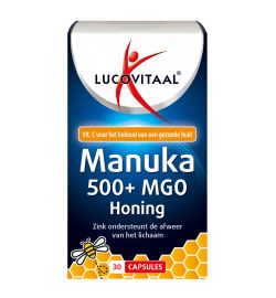 Lucovitaal Lucovitaal Manuka honing zink capsules (30ca)