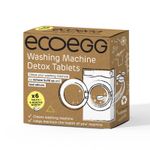Ecoegg Wasmachine reinigingstabletten (6st) 6st thumb