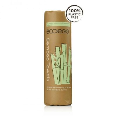 Ecoegg Bamboo schoonmaakdoekjes op ro l (20st) 20st
