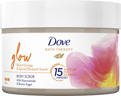 Dove Glow body scrub (295ml) 295ml