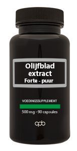 APB Holland Olijfblad extract forte 500 mg puur (90ca) 90ca
