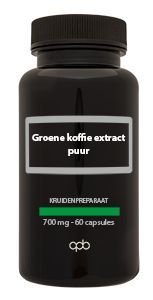 APB Holland Groene koffie extract 700mg pu ur (60ca) 60ca