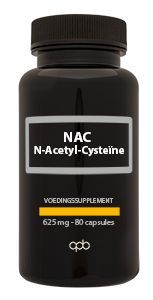 APB Holland NAC (N-Acetyl-Cysteine) 625 mg puur (80ca) 80ca