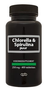 APB Holland Chlorella & Spirulina 250mg pu ur (400tb) 400tb
