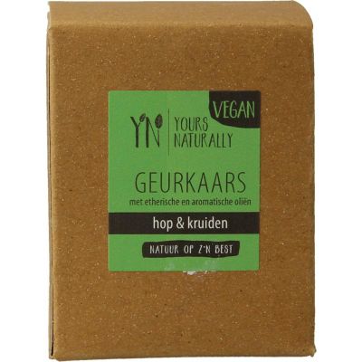 Yours Naturally Votive geurkaars hop & kruiden 9cl (1st) 1st