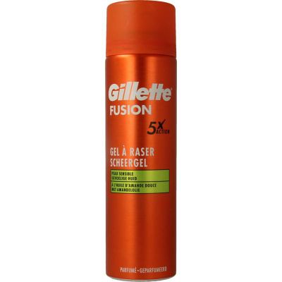 Gillette Fusion shaving gel sensitive (200ml) 200ml