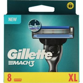 Gillette Gillette Mach3 base mesjes regular (8st)