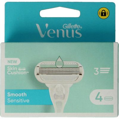Gillette Venus sensitive scheermesjes (4st) 4st