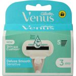 Gillette Venus deluxe sensitive mesjes (3st) 3st thumb