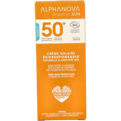 Alphanova Sun Sunscreen face SPF50+ (50g) 50g