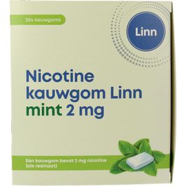 Linn Linn Nicotine kauwgom 2mg mint (204st)