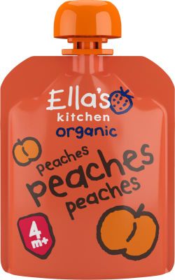 Ella's Kitchen Peaches 4+ maanden knijpzakje bio (70g) 70g
