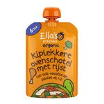 Ella's Kitchen Kiplekkere ovenschotel rijst 6 + maanden bio (130g) 130g thumb