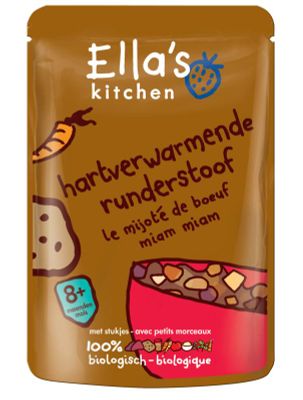Ella's Kitchen Hartverwarmende runderstoof 8+ maanden bio (190g) 190g