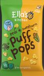 Ella's Kitchen Puff pops peas sweetcorn 10+ m aanden bio (36g) 36g thumb