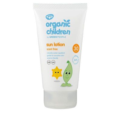 Green People Organic children sun lotion SP F30 scent free (50ml) 50ml
