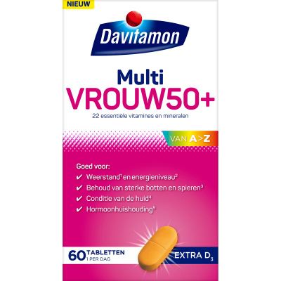 Davitamon Multi vrouw 50+ (60tb) 60tb