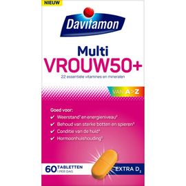 Davitamon Davitamon Multi vrouw 50+ (60tb)
