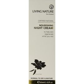 Living Nature Living Nature Nachtcreme voedend (60ml)