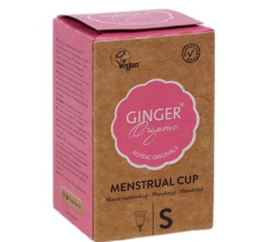 Ginger Organic Menstruatiecup TPE - maat S (1st) 1st