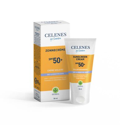 Celenes Herbal sunscreen sensitive/dry skin SPF50+ (50ml) 50ml