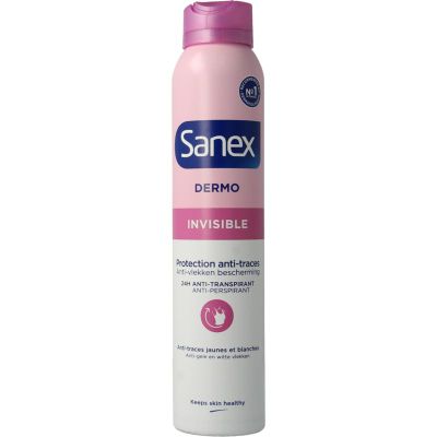Sanex Sanex deodorant spray dermo in visible (200ml) 200ml