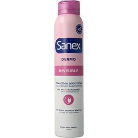 Koopjes Drogisterij Sanex Sanex deodorant spray dermo in visible (200ml) aanbieding