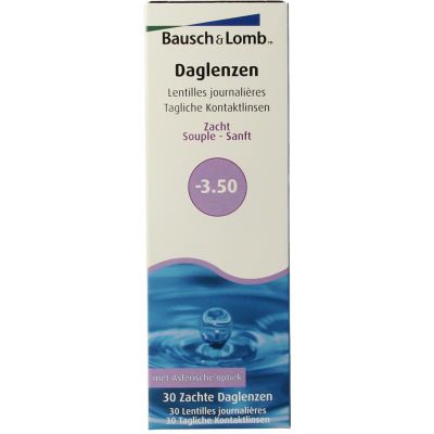 Bausch + Lomb Daglenzen -3.50 (30st) 30st