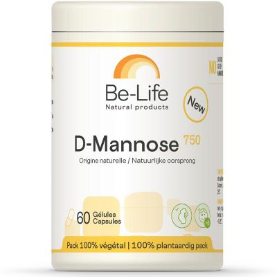 Be-Life D-Mannose 750 (60vc) 60vc