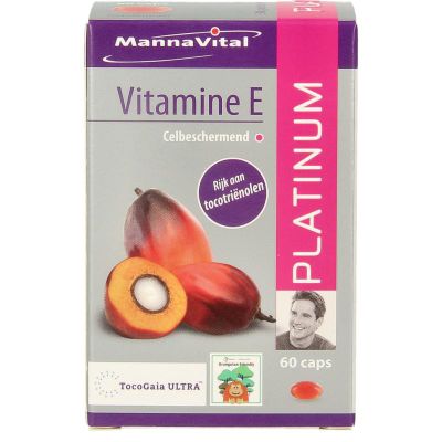 Mannavital Vitamine E platinum (60ca) 60ca
