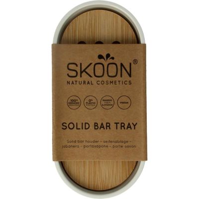 Skoon Solid bar houder wit L (1st) 1st