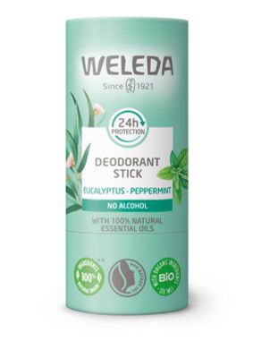 WELEDA Eucalyptus + peppermint 24U deodorant stick (50g) 50g
