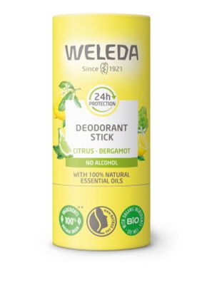 WELEDA Citrus + bergamot 24U deodorant stick (50g) 50g