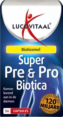 Lucovitaal Pre & probiotica 120 miljard (56ca) 56ca