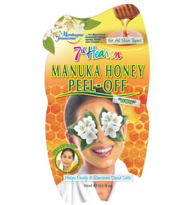 Montagne Jeunesse 7th Heaven gezichtsmasker manuka honey peel-off (10ml) 10ml