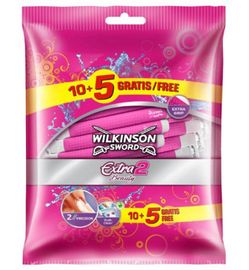Wilkinson Wilkinson Extra2 beauty 10 + 5 gratis (15st)