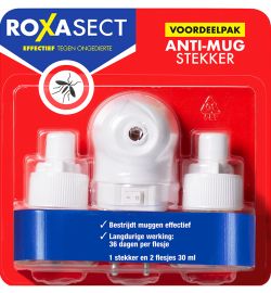 Roxasect Roxasect Anti mug stekker actieverpakking 2 navulverpakking (1ST)