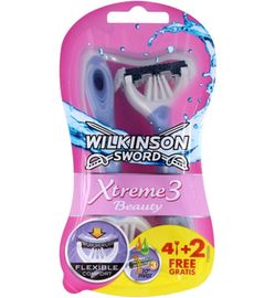 Wilkinson Wilkinson Xtreme3 beauty 4 + 2 (1SET)