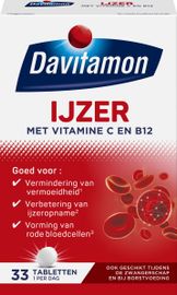 Davitamon Davitamon IJzer met B12 (33st)