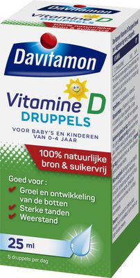 Davitamon Vitamine D druppels (25ml) 25ml