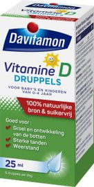 Koopjes Drogisterij Davitamon Vitamine D druppels (25ml) aanbieding