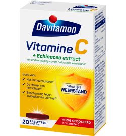 Davitamon Davitamon Vitamine C + echinacea (20st) (20st)