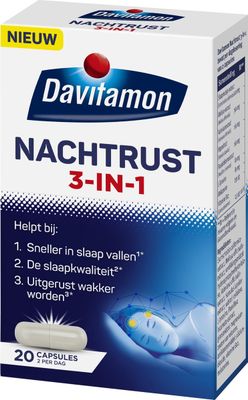 Davitamon Nachtrust 3-in-1 (20ca) 20ca