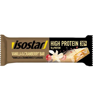 Isostar High Protein 30 bar vanilla cranberry null