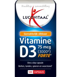 Lucovitaal Lucovitaal D3 75mcg (3000IE) Vitamine