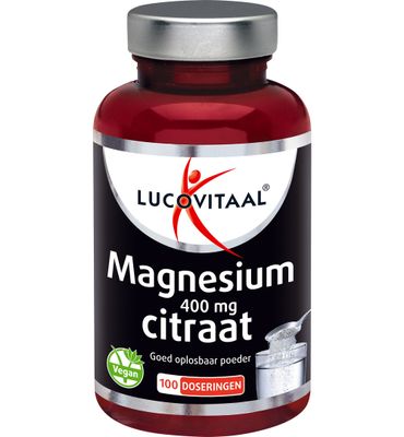 Lucovitaal Magnesium Citraat 400mg poeder -100 doseringen- null