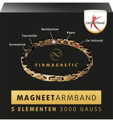 Lucovitaal Armband magneet YM® Goudkleurig null